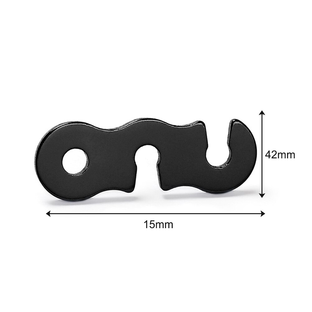 Cheap Goat Tents 10pcs Adjustable Camping Tent Cord Rope Buckle S Type Tensioners Fastener Outdoor Canopy Adjustable Length Fixing Ring Tent Accessories 